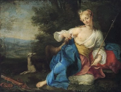 Pier Dandini - 259, Ritratto di dama come Diana